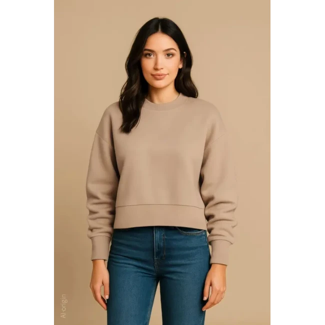Ženski težki oversize pulover Next Level Apparel N 9087