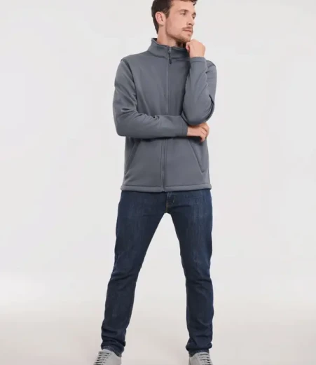 Moška dvoslojna softshell jakna Russell Athletic 040M