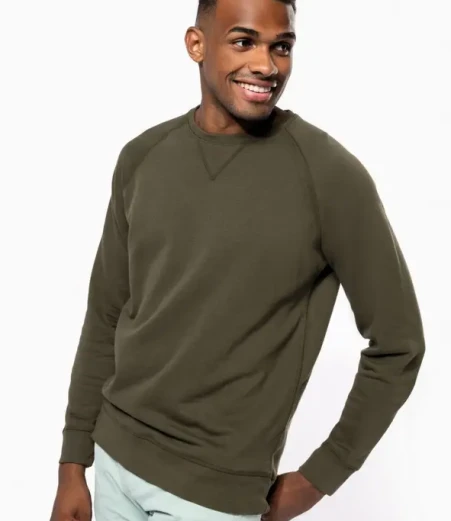 Moški bio pulover z raglan rokavi Kariban K 480