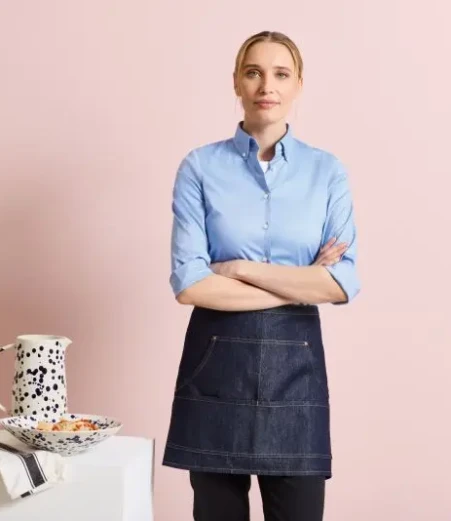 Jeans predpasnik z naprsnikom Premier PR 125