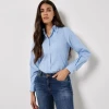 Delovna oxford bluza z dolgimi rokavi Kustom Kit KK 361 (6-24)