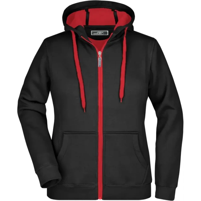black/red