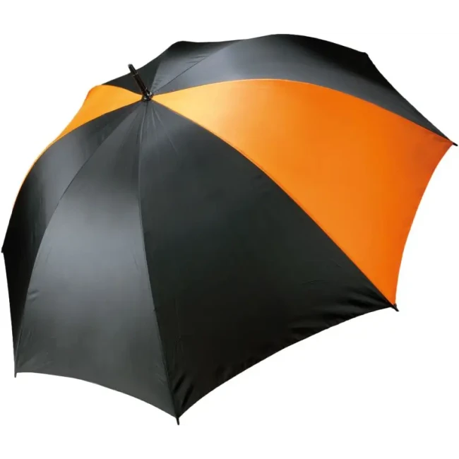 black/orange