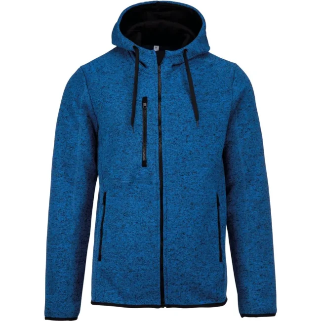 light royal blue melange