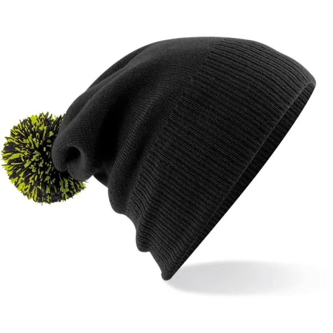 black/lime green