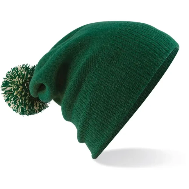 bottle green/off white