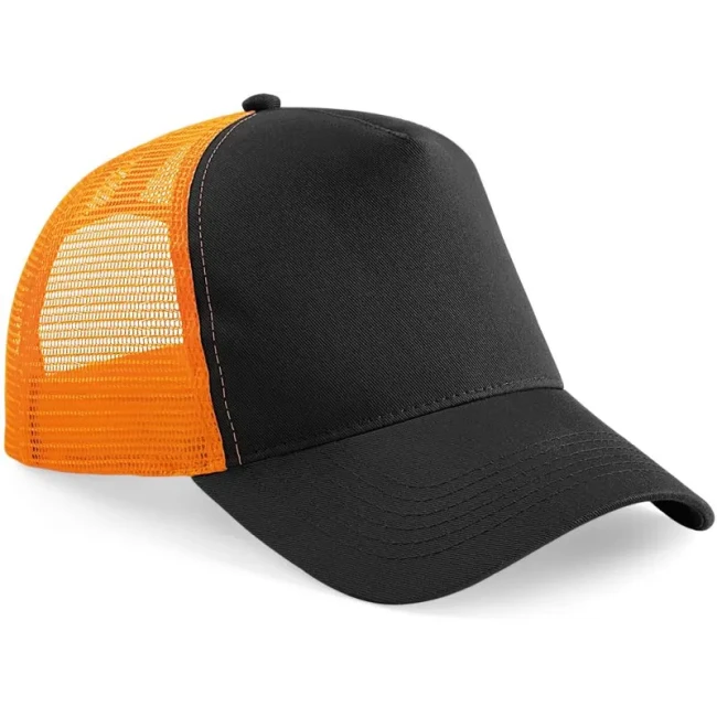 black/orange
