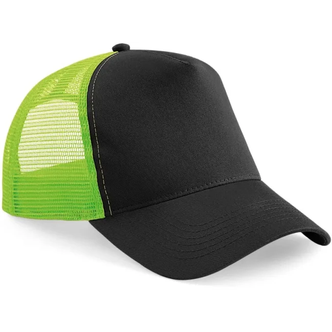 black/lime green